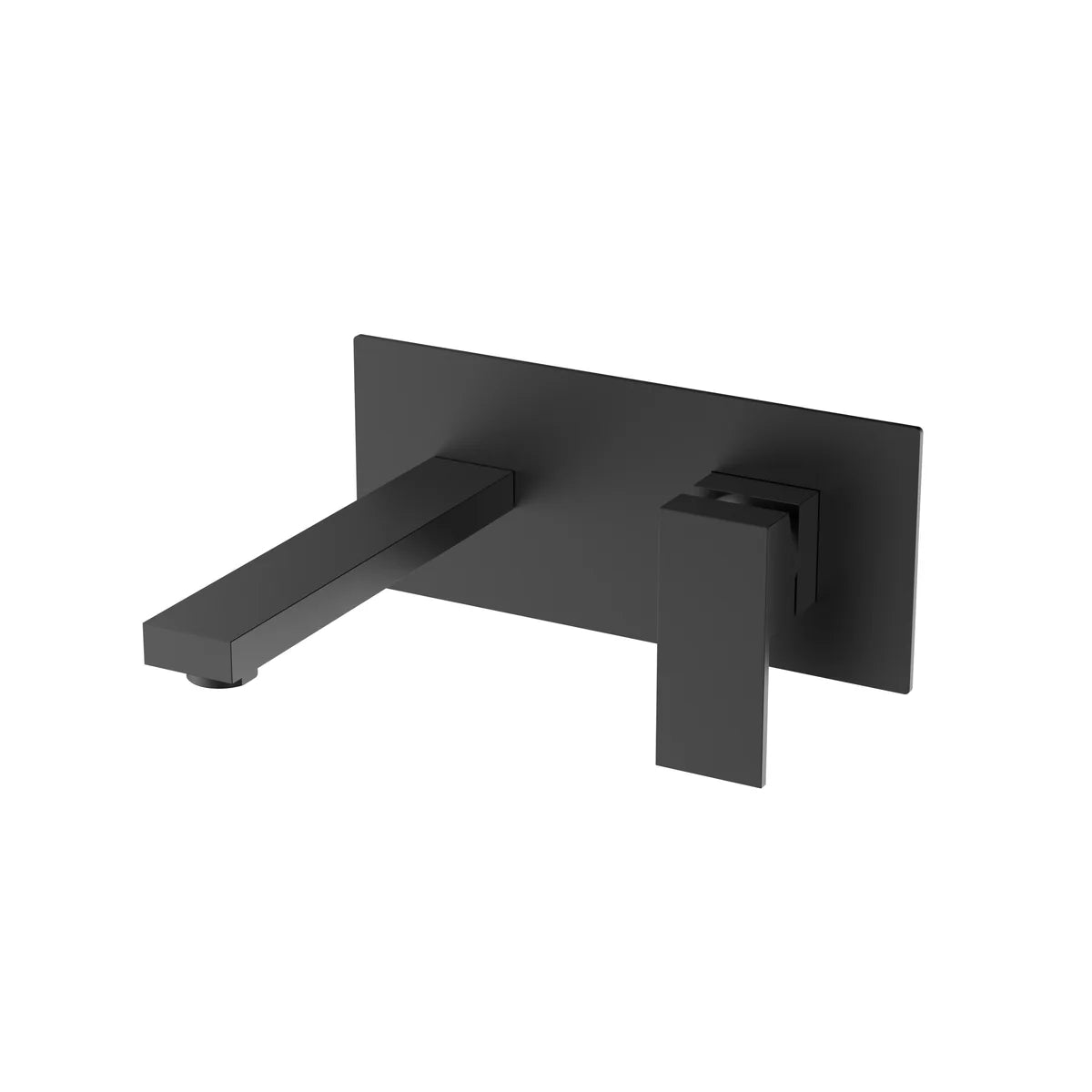 86H06-MB Matte Black Wall-Mounted Basin Mixer