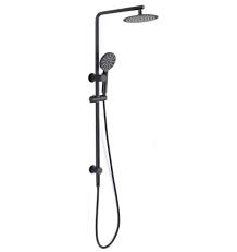 86H66-MB Round Matte Black Shower Head – 250mm