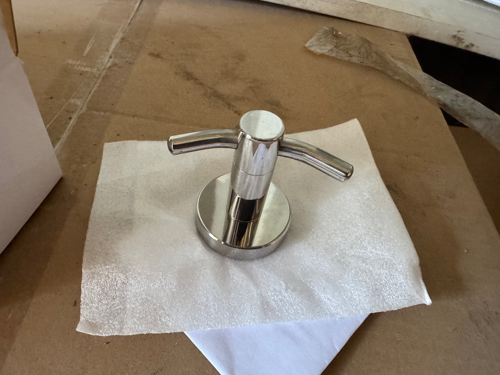 6604X001 Round Chrome Robe Hook