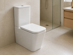 CT2 Toilet Suite – Rectangular Bowl, Matte White
