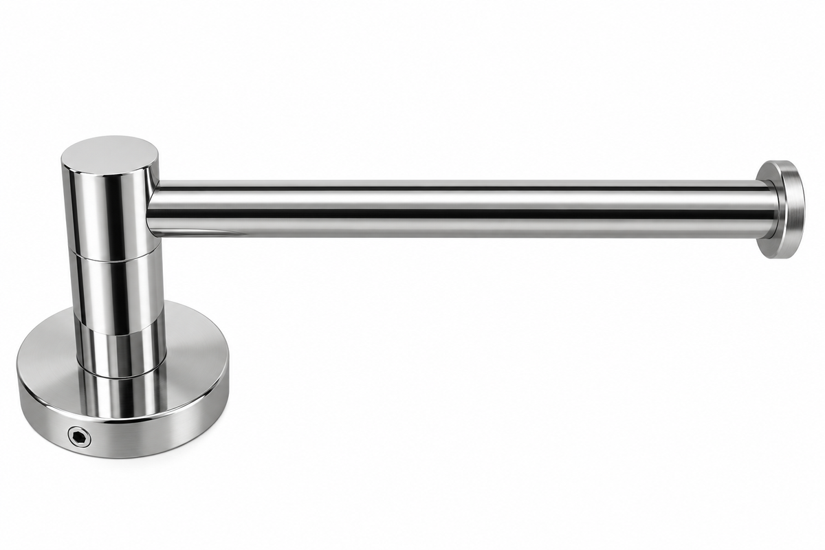 6603X001 Round Chrome Toilet Paper Holder