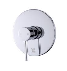 V06-CHR Round Chrome Shower Mixer