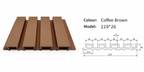 WPC WALL PANEL FOR OUTDOOR COFFE BROWN