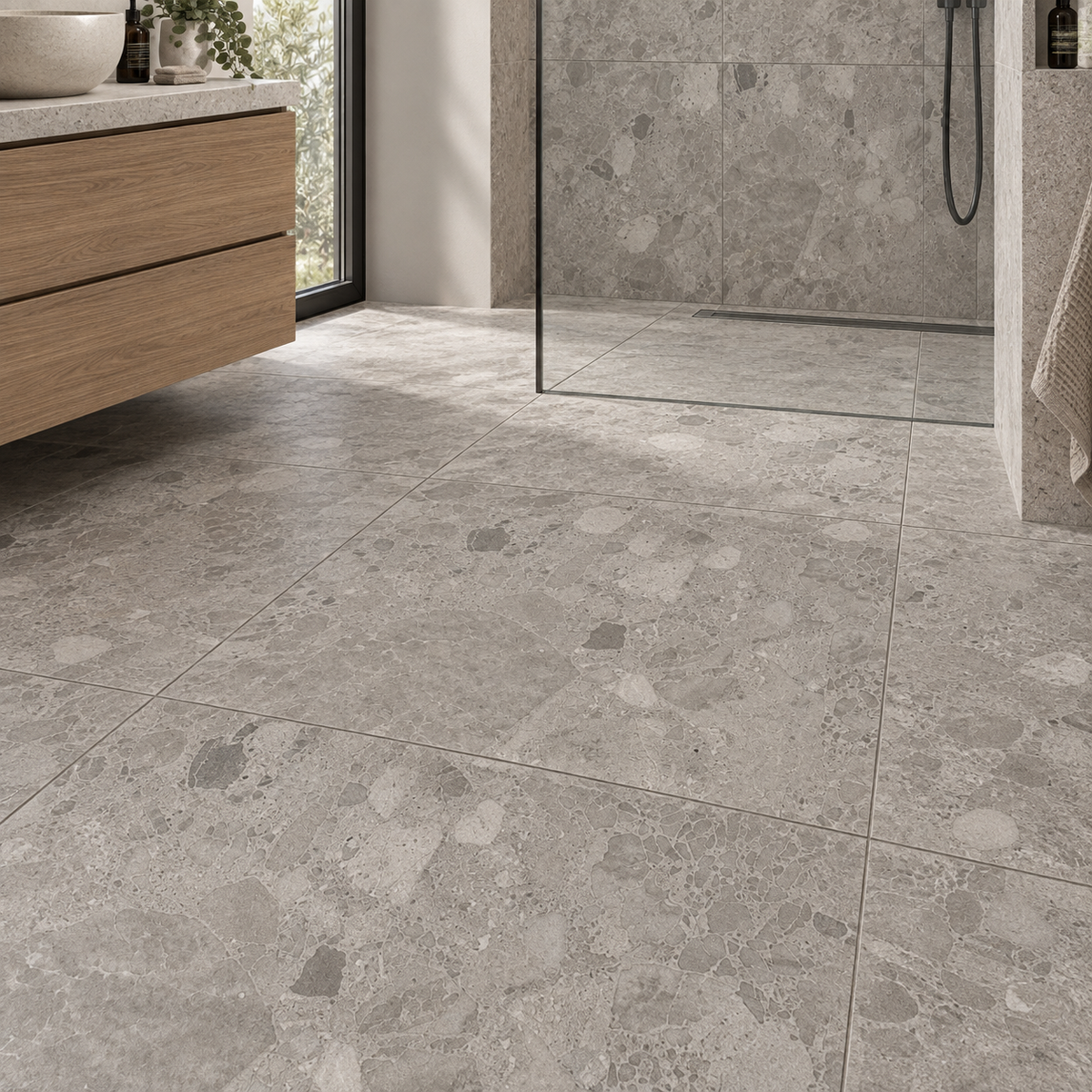 SDFN6850 Dotted Matte Tile – 600 × 600mm, 9mm